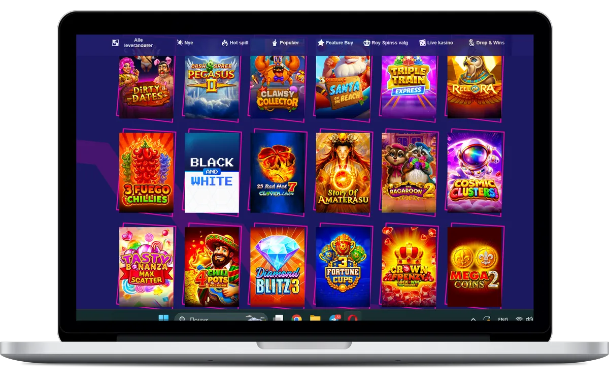 RoySpins casino login